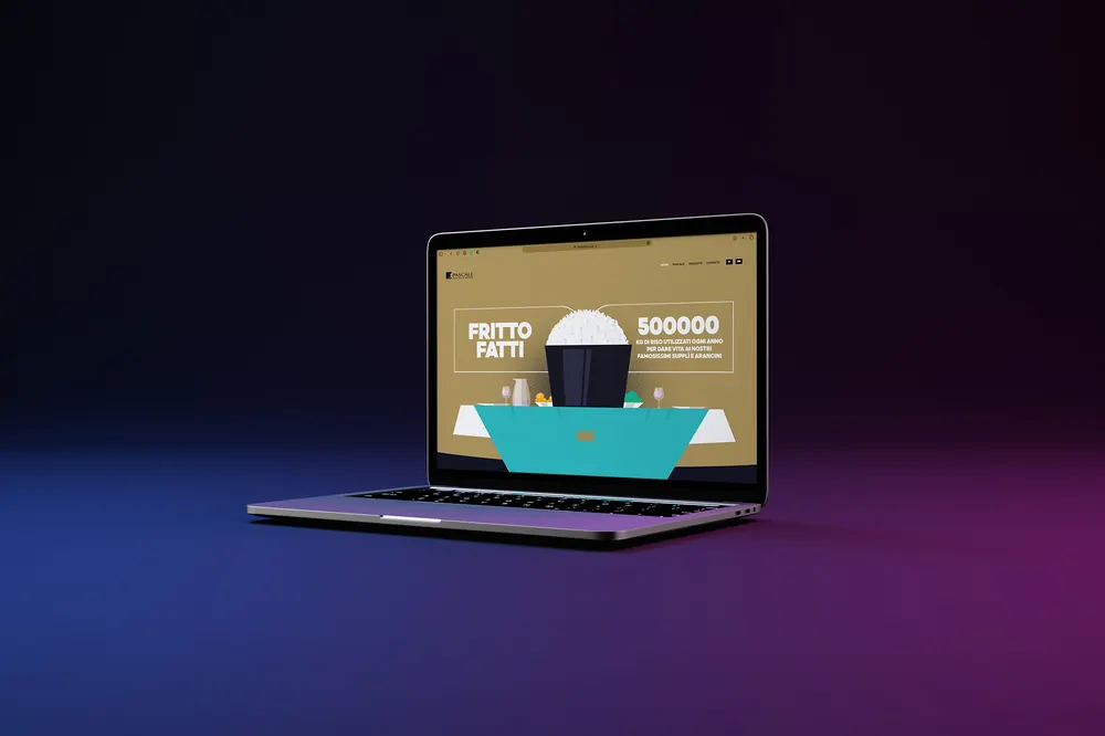 Fritto King: Restaurant e-commerce website
