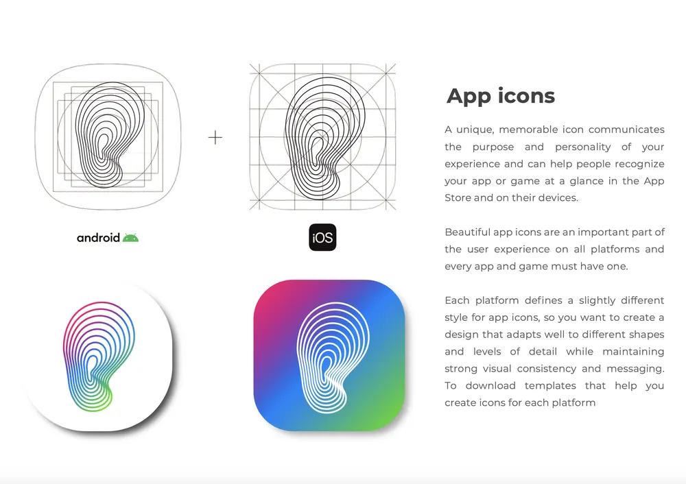 Kwah! App: App branding, identity and icon