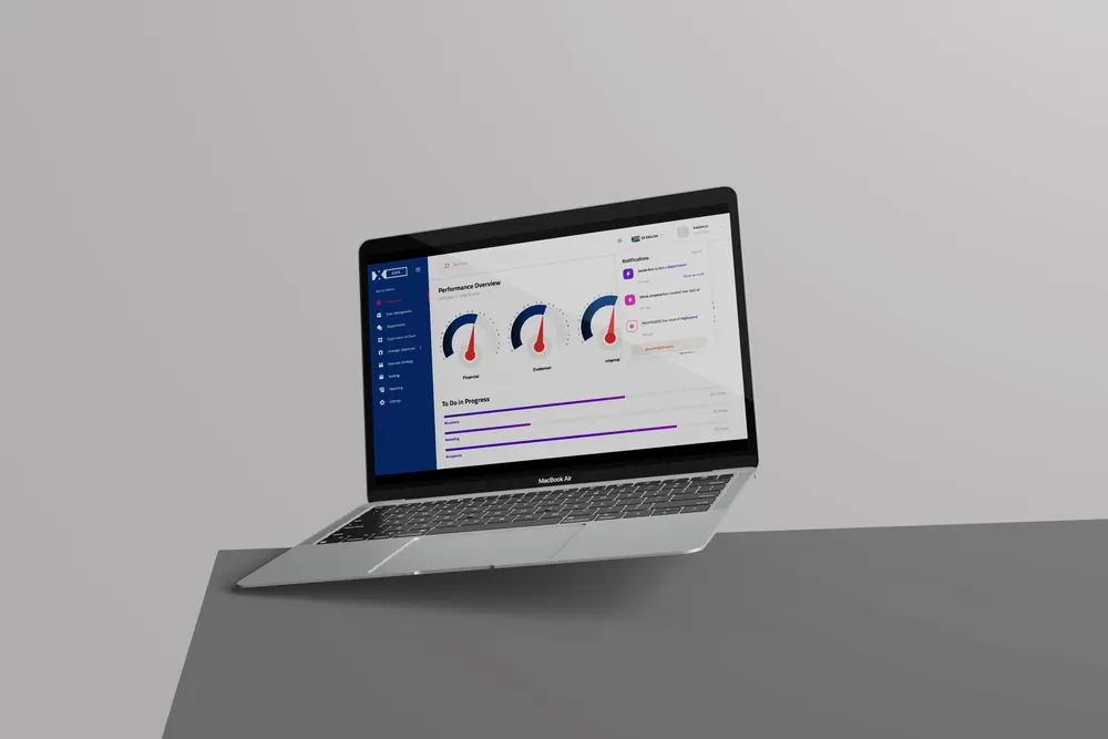 SBM Platform: Digital platform UI/UX design