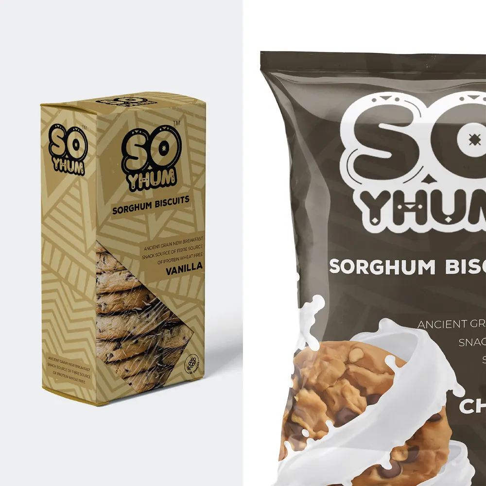 SO YHUM Biscuits: Packaging and brand design